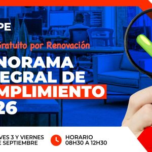 RENOVACIÓN HÍBRIDO: Panorama Integral de Cumplimiento 2026 - 24 y 25 septiembre 2026